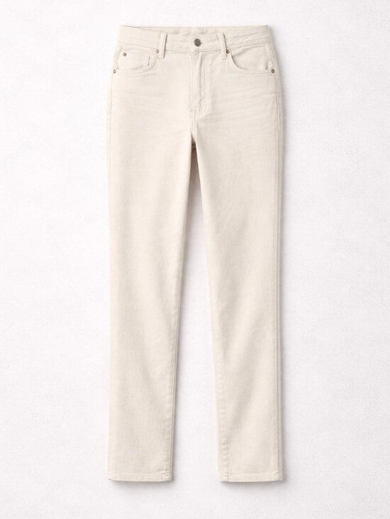 Lauren Ralph Lauren Denim - LRL Lauren Jeans Co. Women's Classic Ankle Jeans Beige Size 6 Petite